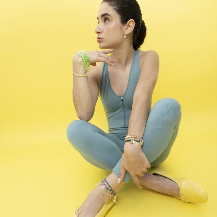 Bracelet - LUXENTER - Rilxi - Argent Sterling 925 - finition or jaune 18K - Préhenite