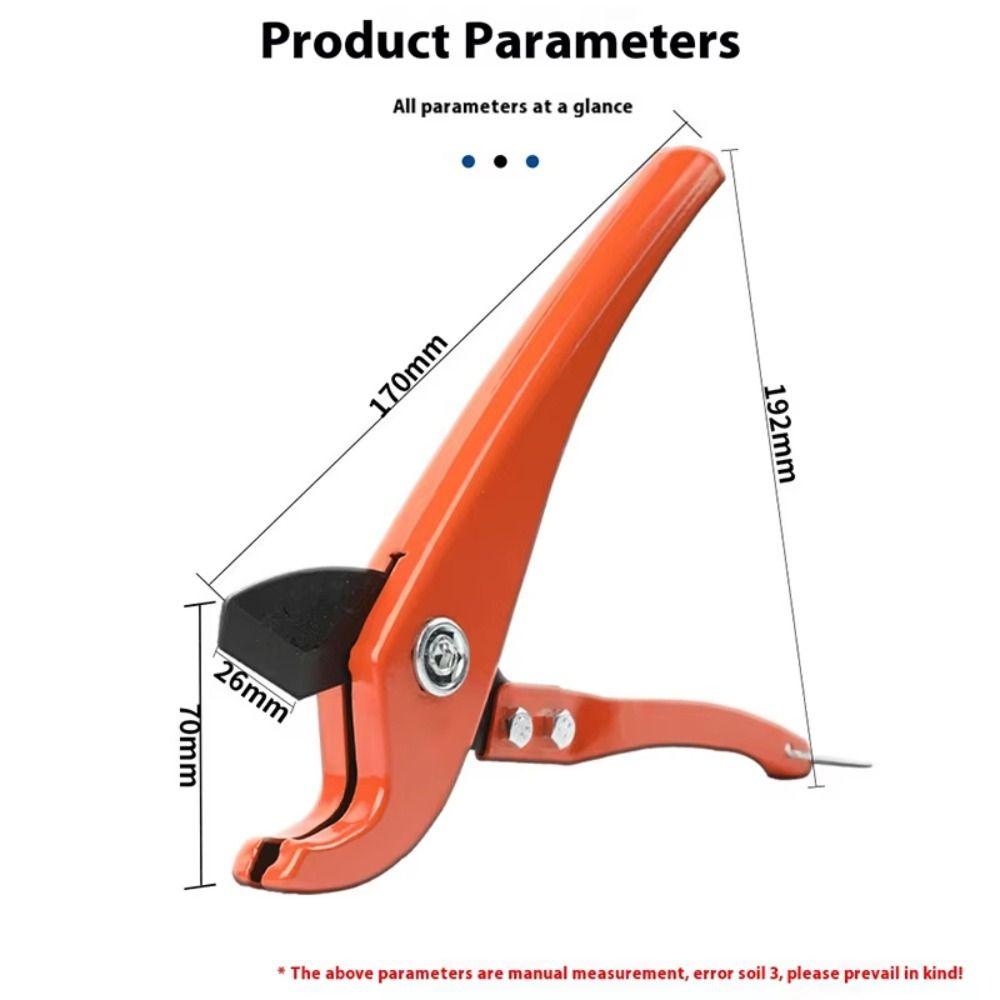 Сверхпрочный резак для шланга для воды, ножницы для труб высокой твердости, ручные инструменты, труборез PPR