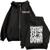 System of A Down Mezmerize Мерч Худи на молнии Альтернативная метал-музыка Толстовки на молнии Рок Хип-Хоп Винтажные пуловеры Унисекс