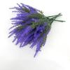 5-Fork Lavender Artificial Flowers: UV-Protected Outdoor & Courtyard Decor