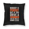 Cosworth Owners Perfect Square Pillowcase Polyester Linen Velvet Creative Zip Decor Pillow Case Bed Cushion Cover