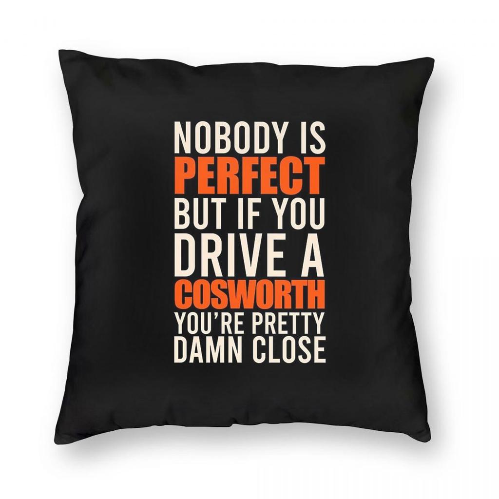 Cosworth Owners Perfect Square Pillowcase Polyester Linen Velvet Creative Zip Decor Pillow Case Bed Cushion Cover
