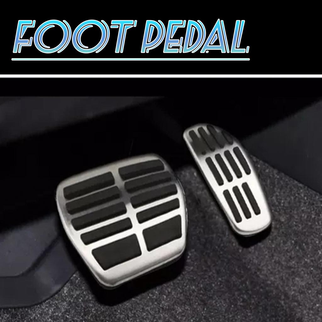 NonSlip AT MT Gas Brake Foot Pedal Pad Cover Kit For Nissan Qashqai J11 X-trail T32 Rogue Sport For Renault Kadjar Koleos QM6