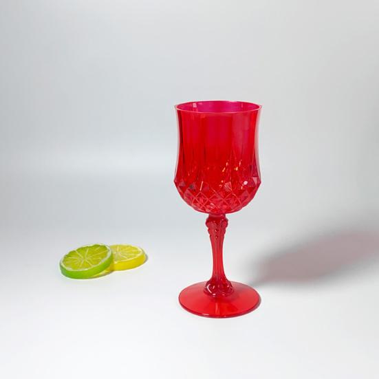 Yousheng 12 шт. бокалы для вина Cordial Goblet Glasses 220 мл многоразовые пластиковые коктейльные бокалы для свадеб вечеринок
