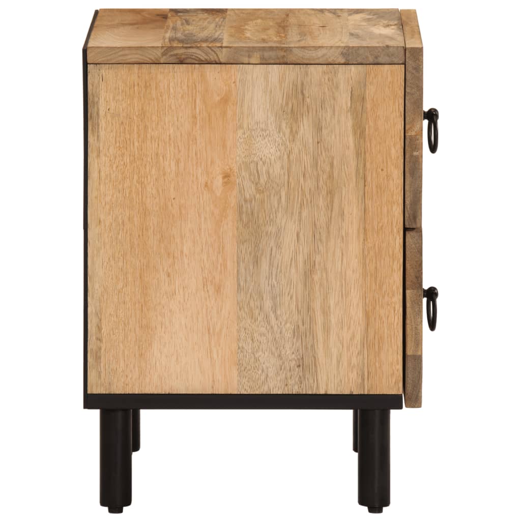 Nightstands 2 pcs. 40 x 33 x 46 cm Solid Mango Wood