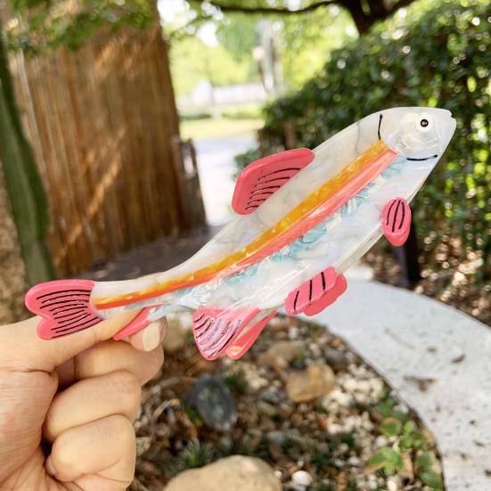 Заколка для волос в форме акулы для женщин, густые волосы, задняя головка для душа, заколка для волос, нескользящие аксессуары для волос, инструменты для укладки волос