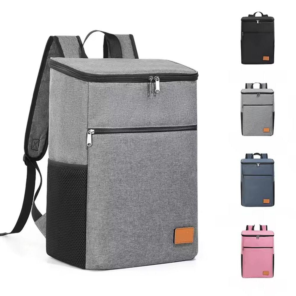 Leak-proof Outdoor Thermal Bag Portable Travel Insulated Bags Outdoor Picnic Backpack Camping