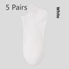 5 пар женских весенне-летних антибактериальных дышащих антипиллинговых женских носков-лодочек повседневные плотные бескостные женские носки