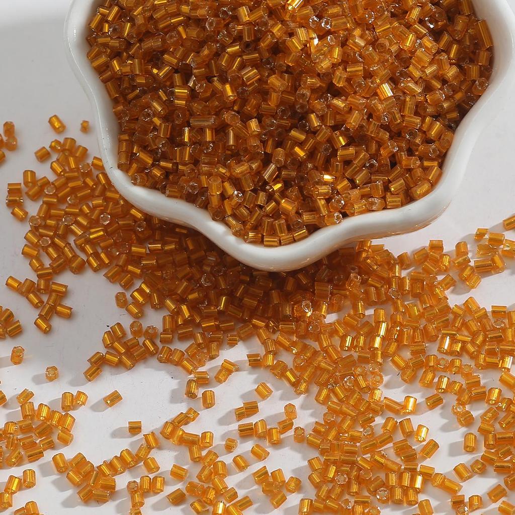 300/700 шт. Чешские цилиндрические стеклянные бисерные бусины-трубочки, европейский посевной бисер, свободные бусины для изготовления ювелирных изделий своими руками