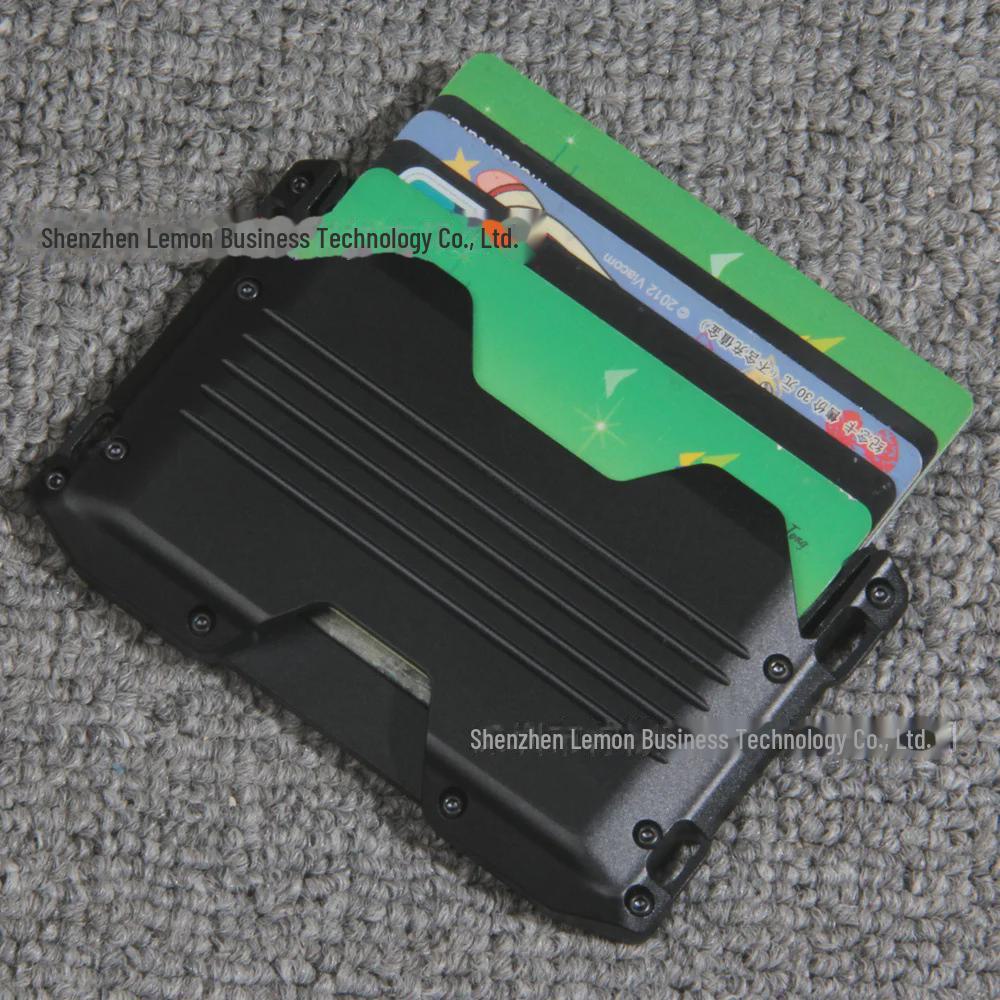 Мужской металлический кошелек и держатель для карт Cross-Border EDC с защитой от кражи RFID