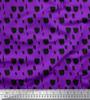 Purple Japan Crepe Satin Fabric Brush Stroke Abstract Print Sewing Fabric Metre 42 Inch