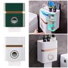 1Pcs Light Luxury Style Toilet Paper Holder Waterproof Roll Paper Storage Box Bathroom Tray Shelf
