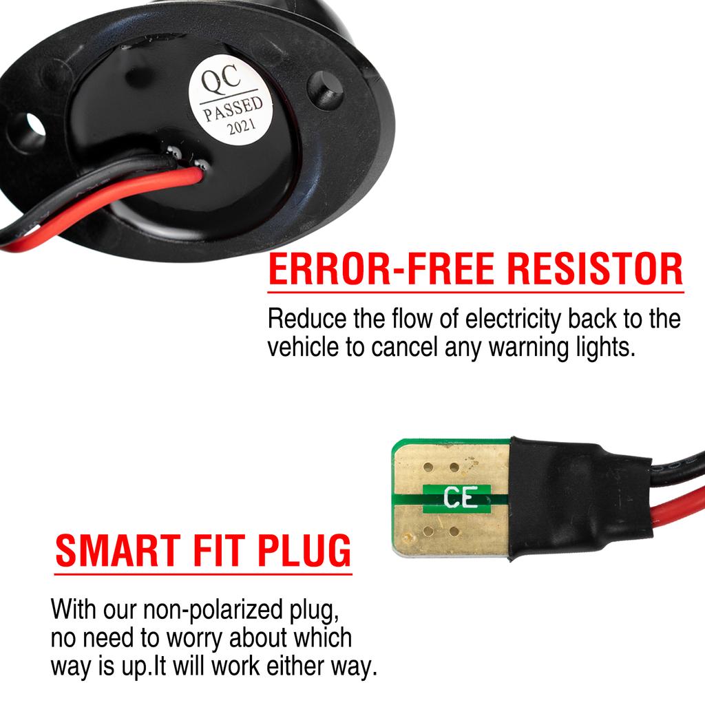 Фонарь для номерного знака пикапа, задний фонарь для бирки, совместимый для Dodge Ram 1500 2500 3500 1994-2001 6000K, белый, 2 упаковки, грузовик