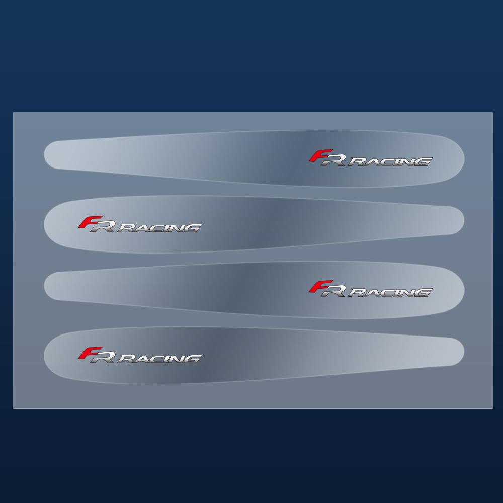 ydsh2 4/8Pcs Car Door Handle Transparent Logo Sticker Protective Film For Seat Leon FR Cupra Ibiza Altea Exeo Formula Racing Alhambra