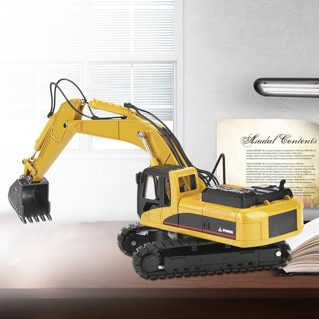 1:50 Alloy Excavator Model Engineering Construction High Simulation Car Vehicle Toy