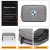 QAED6 For BMW Car Digital Data Line Box Travel Organizer Trunk Storage Bag E90 E60 E46 E39 F30 F10 E87 X3 X4 X5 X1 G30 G20