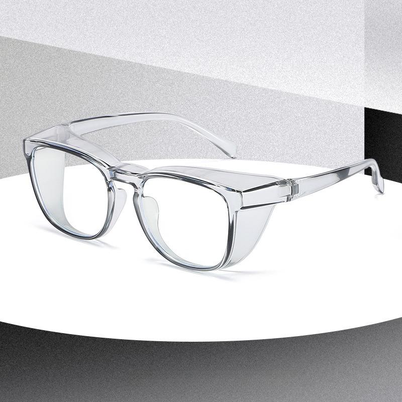 Non-polarized Fashion High Definition Transparent Anti Blue Light Goggles Men Women Anti Fog Anti Dust Sand-proof Protection Eyeglasses