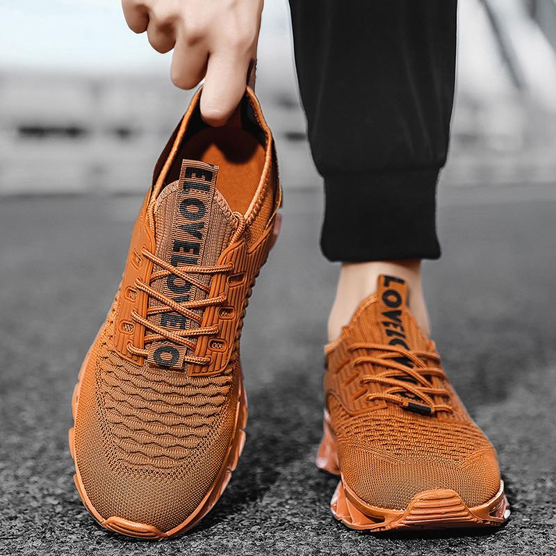 Autumn/Winter Men's Non-slip Blade-soled Shoes Outdoor Men's Large Size Shoes