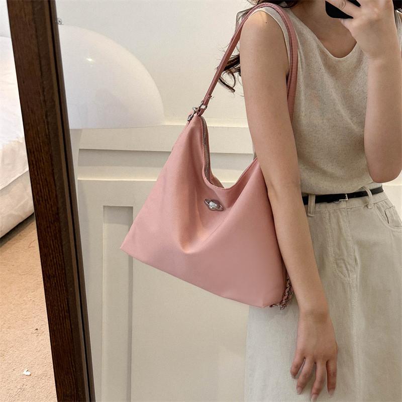 Стильная корейская модная сумка-тоут для женщин черного, розового и белого цветов с большой вместимостью