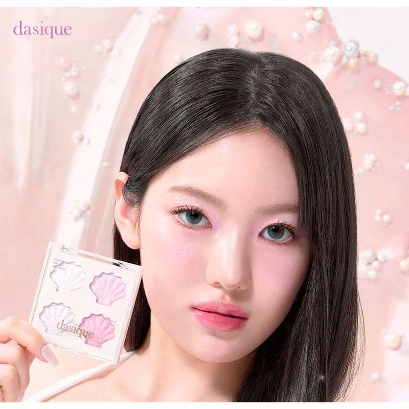 dasique - Shine Glowy Highlighter Palette Twinkle Mermaid Collection