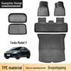 Waterproof TPE Full Surround Floor Mats for Tesla Model Y, Right Steering