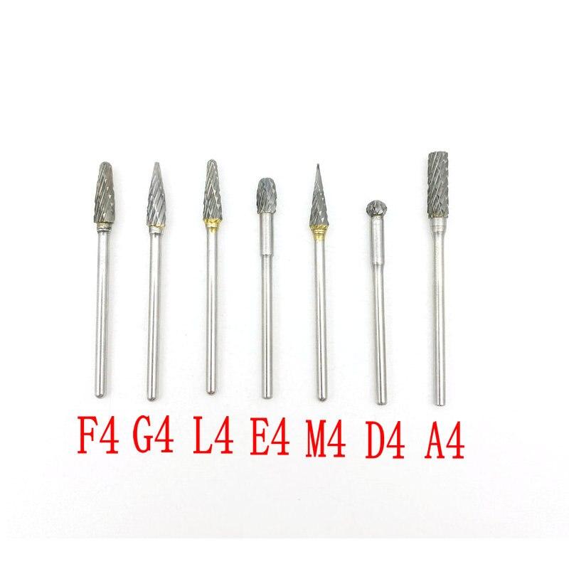 2,35 мм хвостовик из карбида вольфрама, фреза, роторный инструмент, заусенец, двойной алмазной огранки, роторные инструменты для полировки зубов