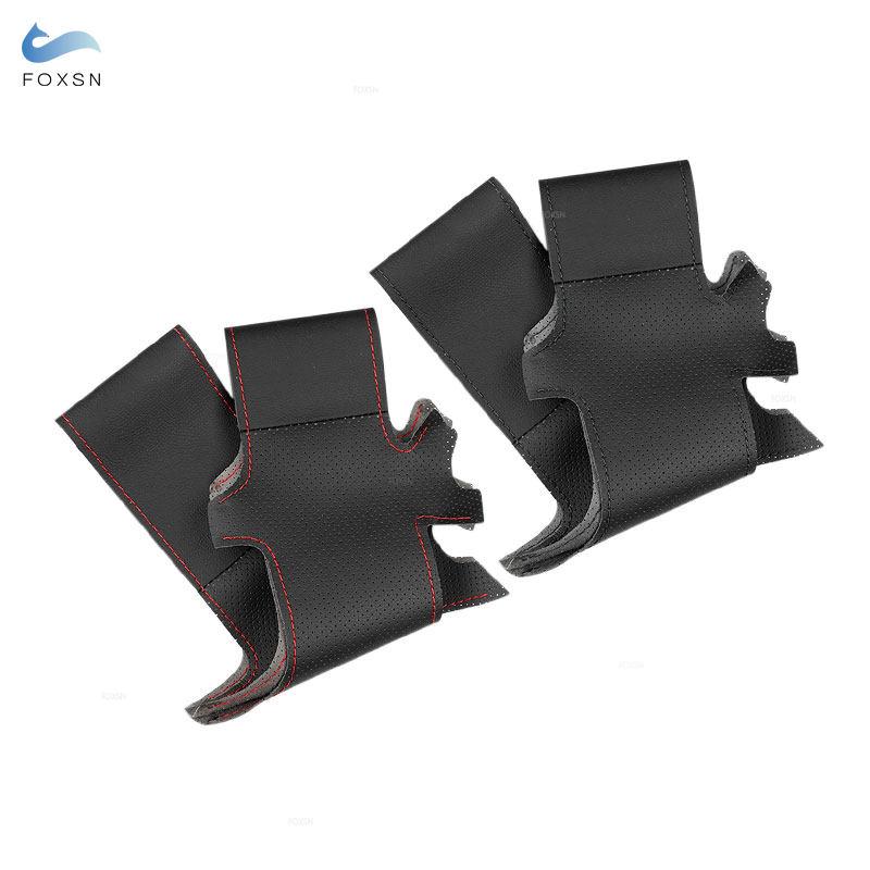 Автомобильные аксессуары, чехол на руль, кожаная отделка для Ford Mondeo 2007 2008 2009 2010 2011 2012 2013 2014 Galaxy S-Max