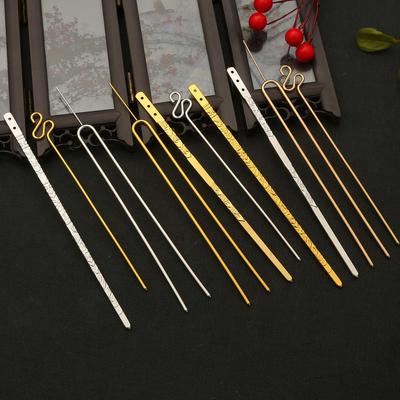 Металлическая основа для заколки DIY материал для изготовления аксессуаров для волос