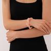 Hip Hop Acrylic Bangle Bohemian Retro Hand Ring Temperament Irregular Wide Bracelet  Women