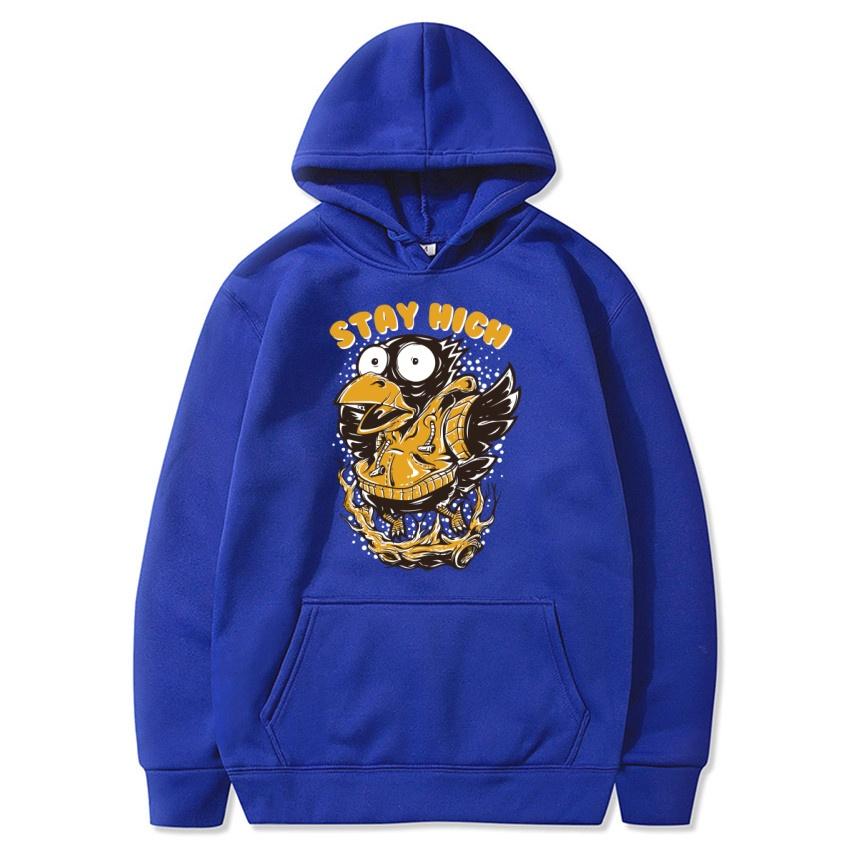 Осенне-зимняя флисовая толстовка с высоким принтом, уличная мода Харадзюку, пуловер, мужская и женская толстовка с длинным рукавом