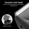 Body Hair Trimmer Rechargeable Electric Shaver Ceramic Blade Body Shaver with 2 Guide Comb Body Groomer for Fathers Day Gift