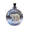 Christmas Decoration Small Model Playful Animal Decoration Ball Transparent Hanging Christmas Ball Xmas Tree Pendant