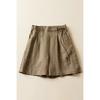 Women Casual Short Pants Summer Vintage Style Solid Color Loose Comfortable Female Cotton Linen Shorts