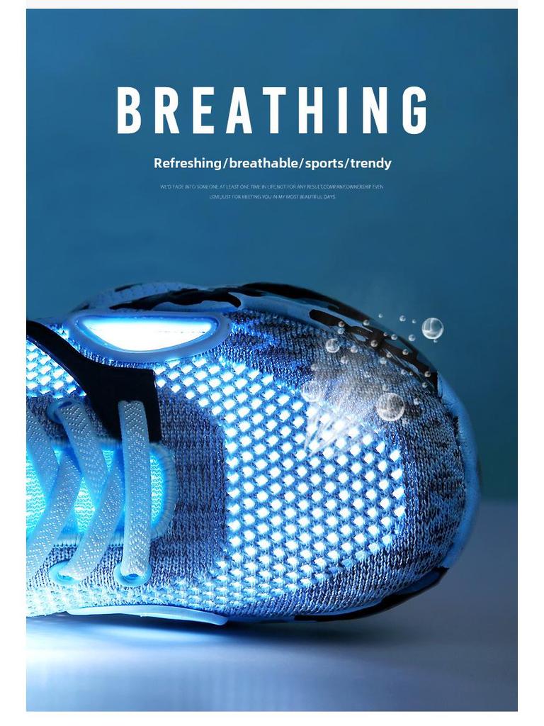 Дышащая спортивная обувь для мальчиков: Детские сетчатые кроссовки на весну/лето 2023 г.