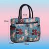 Lunch Bag for Women, Stylish Lunch Tote Bags with Cup Holder Reusable Lunch Bag for Work, Travel, Beach or Picnic,Lunch Box Gifts for Women Men