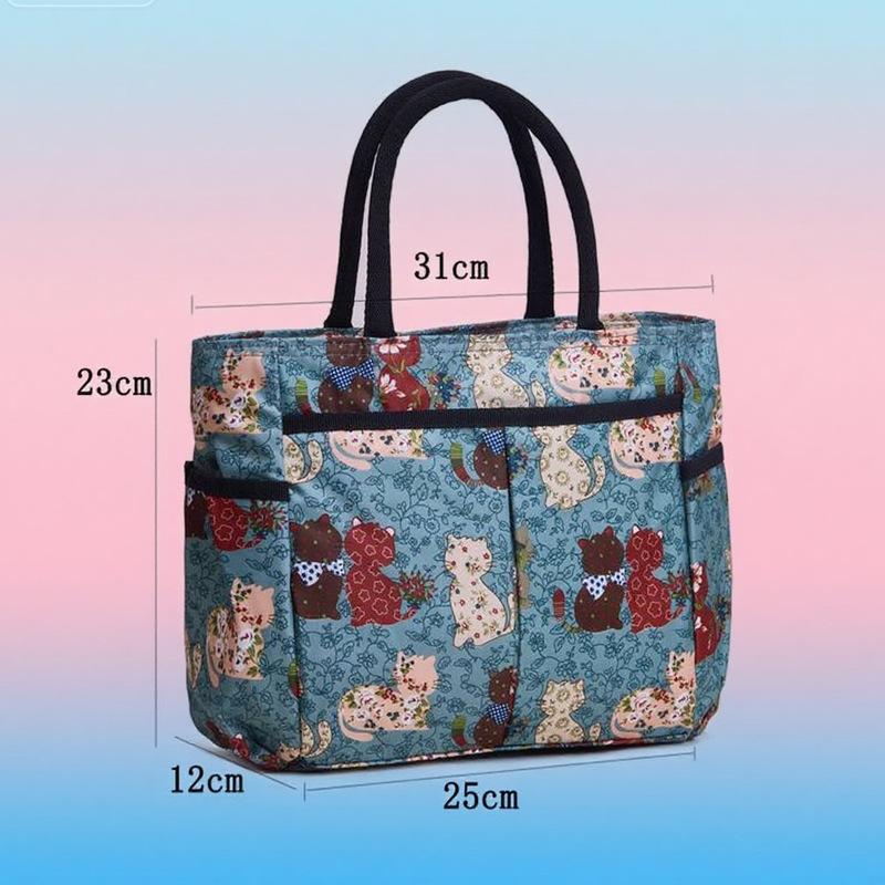 Lunch Bag for Women, Stylish Lunch Tote Bags with Cup Holder Reusable Lunch Bag for Work, Travel, Beach or Picnic,Lunch Box Gifts for Women Men