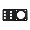 Mounting Plate Replacement 8.2x4cm Repair Parts Aluminum 3D Printer Accessories for 17 Stepper