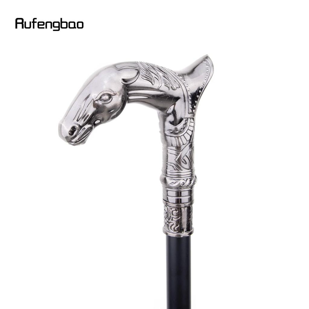 Голова лошади, модная трость с изображением животного, декоративная трость для косплея, винтажная вечерние модная трость для ходьбы, 93 см