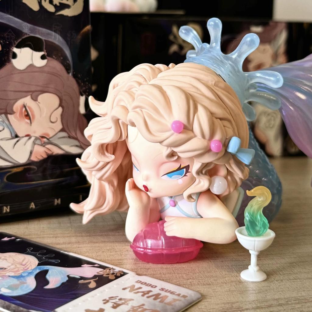 Оригинальная серия Dodo Nami 'Плавающие горы и моря' Виниловая слепая коробка Модель Кукла Фигурка Действия Игрушка Украшение Милый Игрушечный Аксессуар