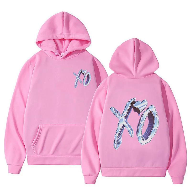 Винтажная двухсторонняя толстовка с капюшоном The Weeknd Dawn Fm