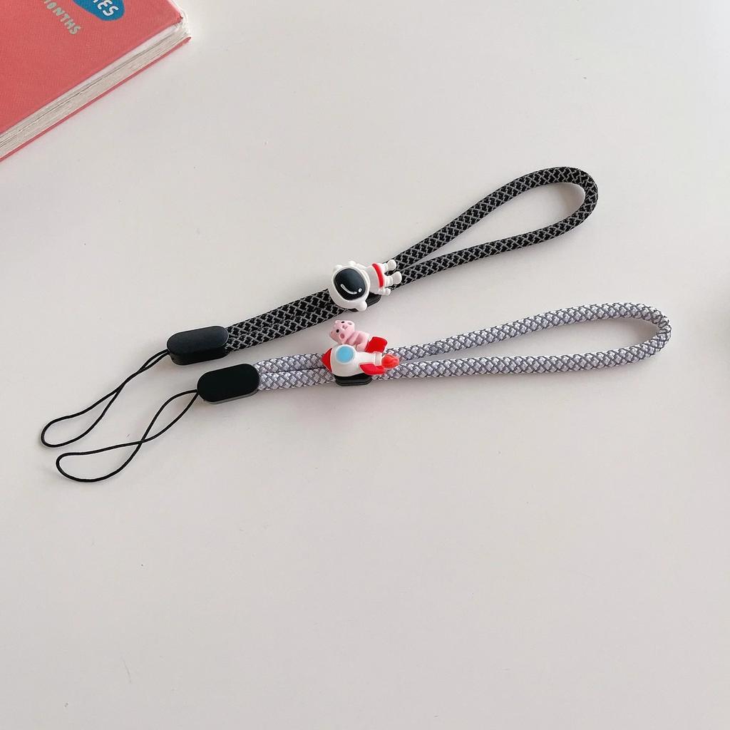 Ремешок на запястье, ручной ремешок для мобильного телефона, ремешок для iPhone 14 13, универсальный браслет с милым мультяшным рисунком