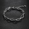 New Niche Design Hand Ornaments Titanium Steel Entangled Double -Layer Bracelet Men And Women