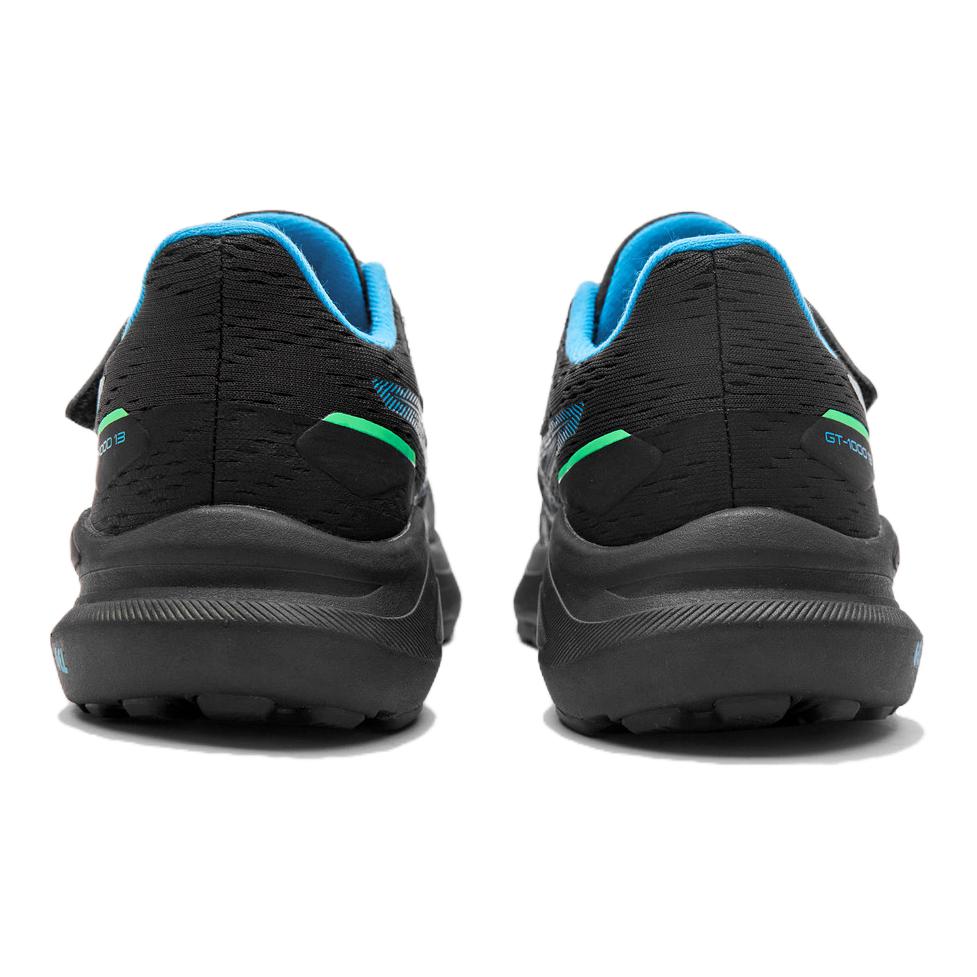 Asics GT 1000 13 PS Black Digital Aqua Kids Sneakers 1014A344-001