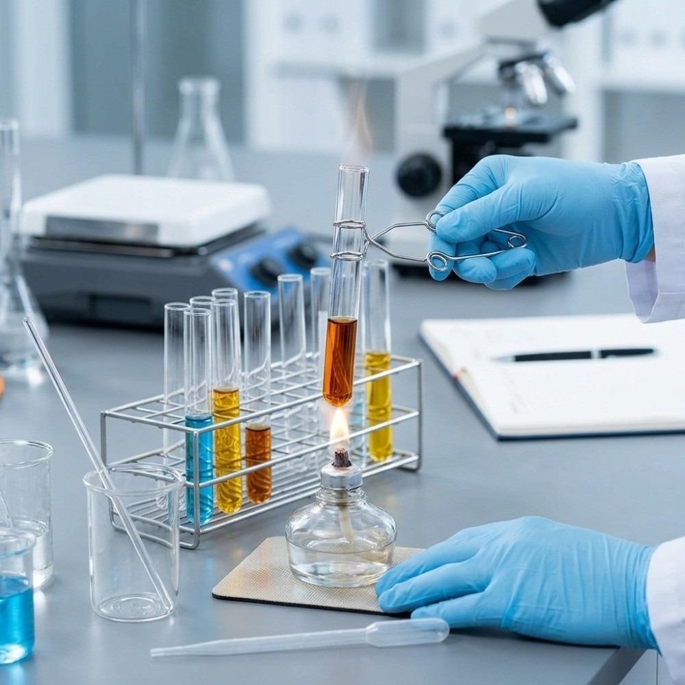 10Pcs Large Size Metal Test Tube Holder Metal Made Centrifuge Tube Clamp Laboratory Experiment