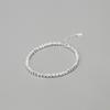 BFCLUB Silver Color Hiphop Square Ball Bracelet for Women Men Vintage Handmade Hasp Bracelet Birthday Gift S-B451