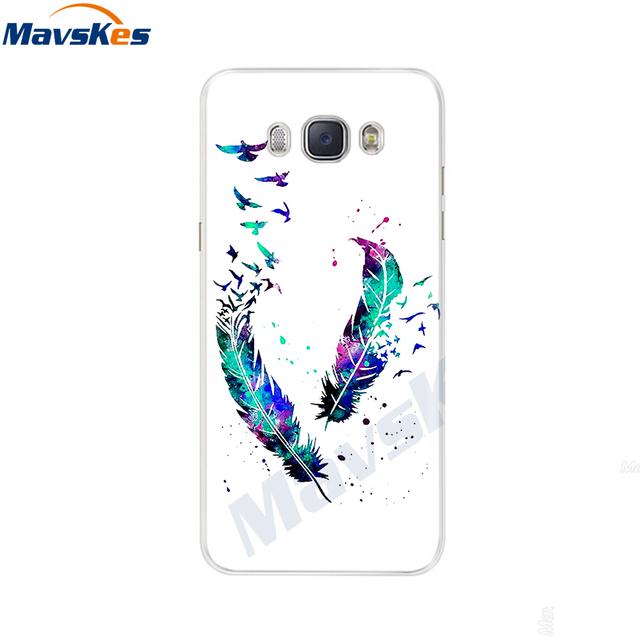 Чехол для телефона для Samsung Galaxy J7 2016, чехол J5 2016 J510f, окрашенный силиконовый чехол из ТПУ для Samsung J3, J5, J7 2016, чехол