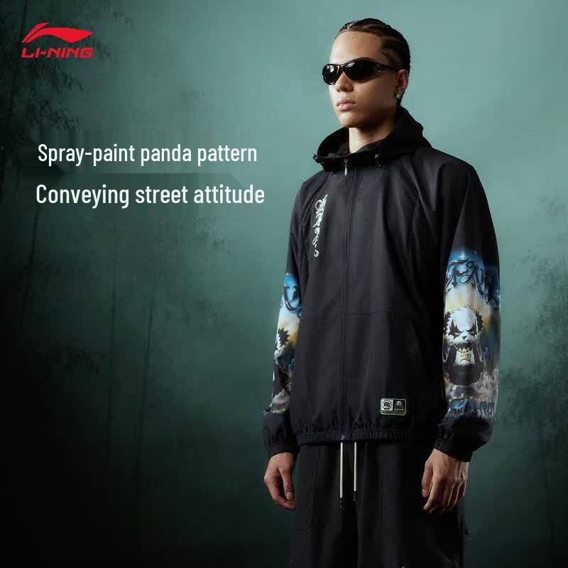 Li-Ning Мужская свободная спортивная ветровка Counterattack x1807