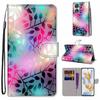 Fashion Painted Pattern Cover Lanyard Flip Leather Case For iPhone Samsung Huawei Honor Xiaomi Redmi OPPO Realme Moto Asus