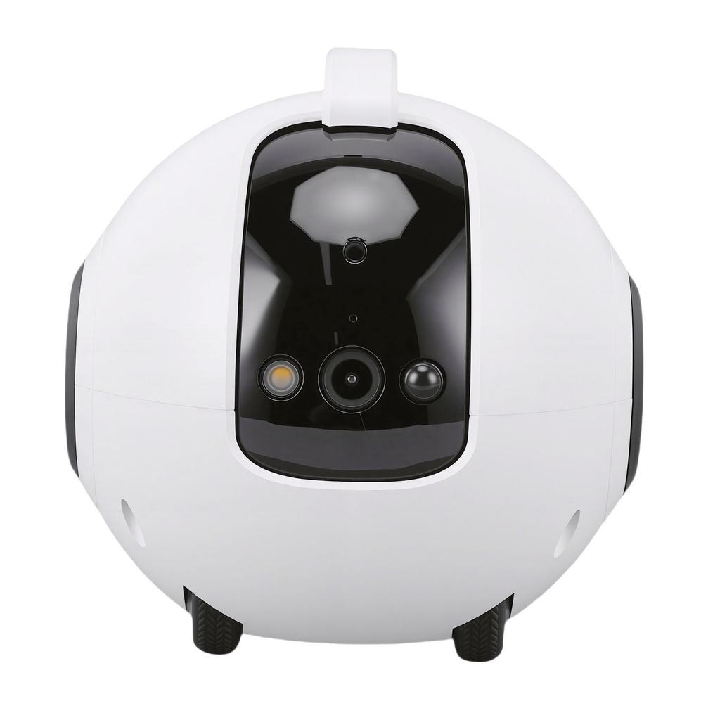 Home Camera Robot 2.5K Movable Pet Camera 4MP Indoor Security Camera Robot with   Call 2 Way Talk Video Recording