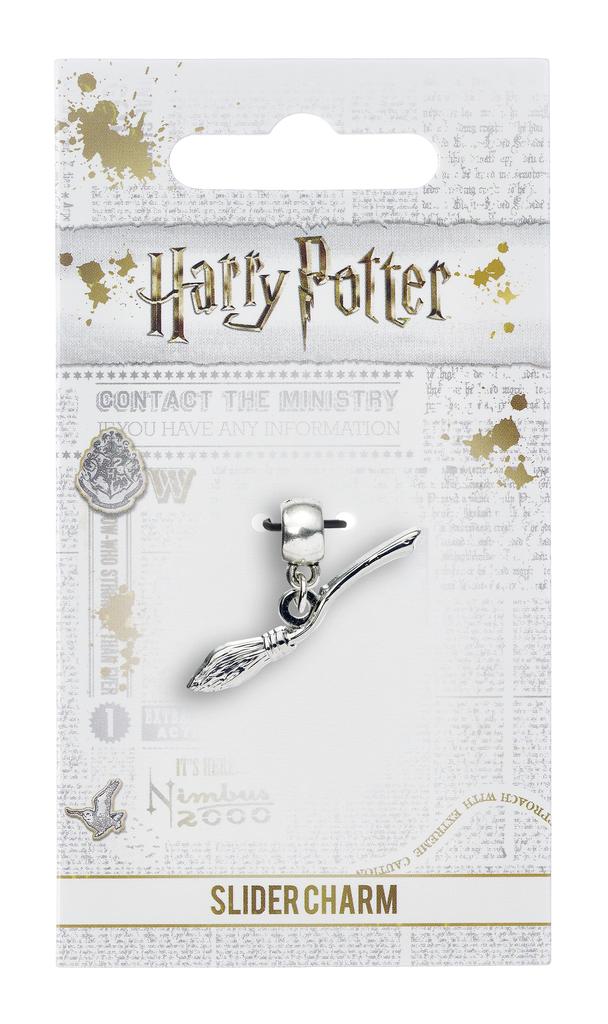 Harry Potter Nimbus 2000 Broomstick Charm Silver